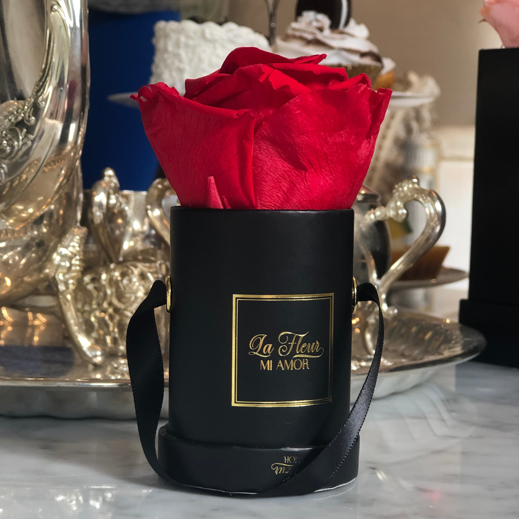 Belle Amour Single Rose Box - La Fleur Mi Amor